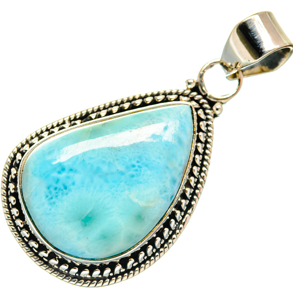 Larimar Pendants handcrafted by Anasilvercos - PD21802
