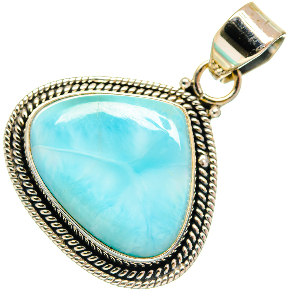 Larimar Pendants handcrafted by Anasilvercos - PD21804