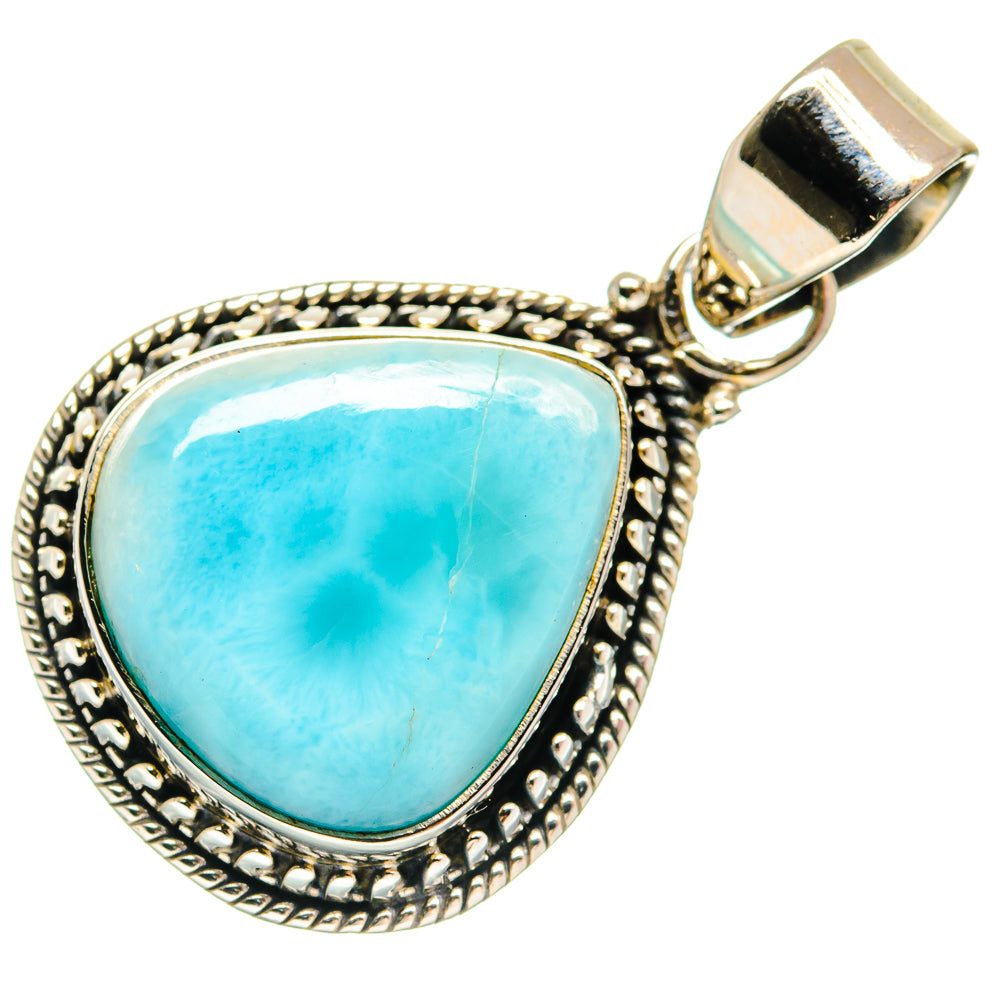 Larimar Pendants handcrafted by Anasilvercos - PD21807