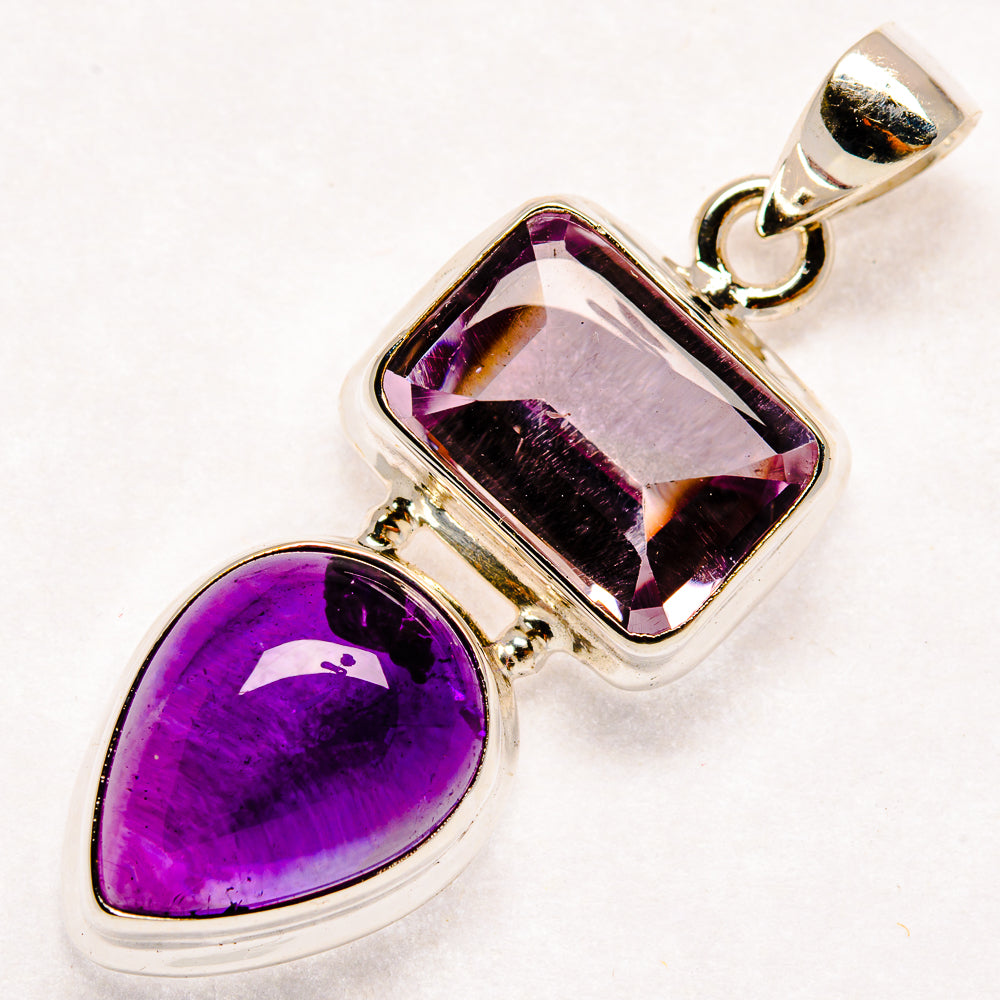 Amethyst Pendants handcrafted by Anasilvercos - PD21852