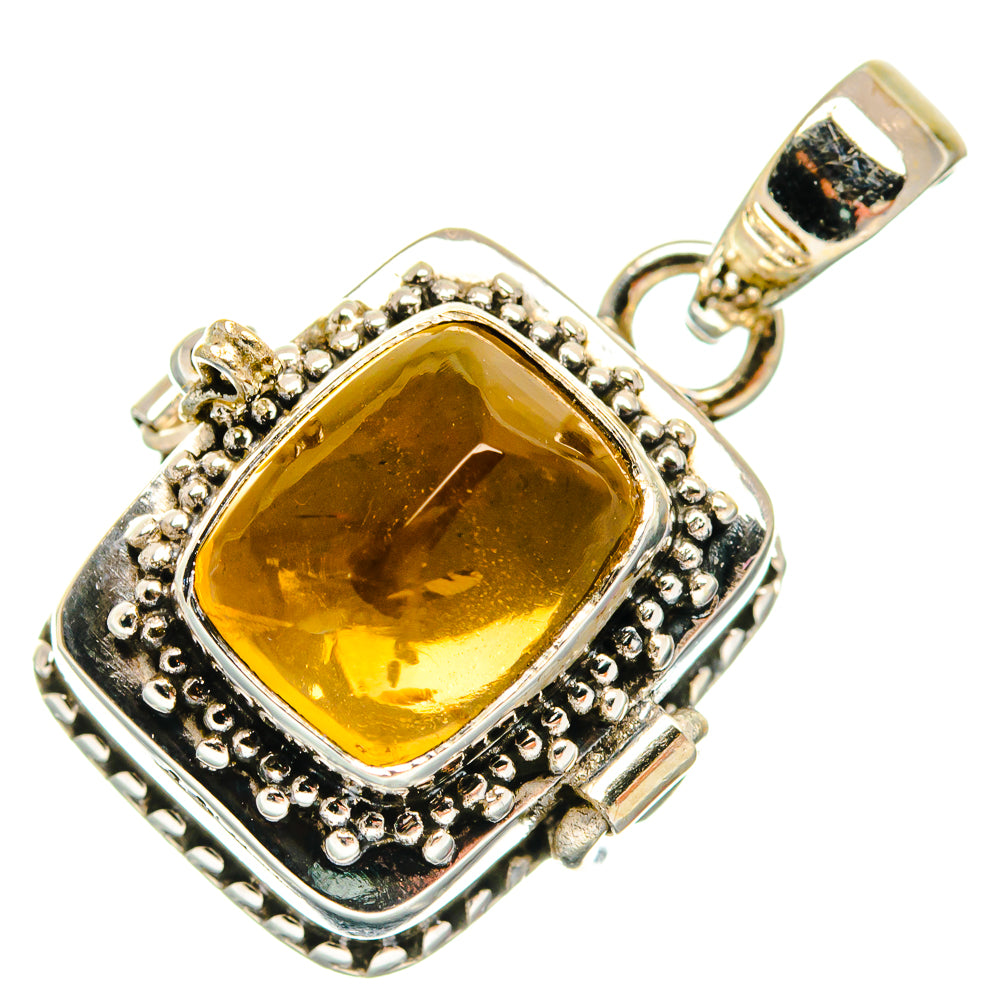 Citrine Pendants handcrafted by Anasilvercos - PD21855