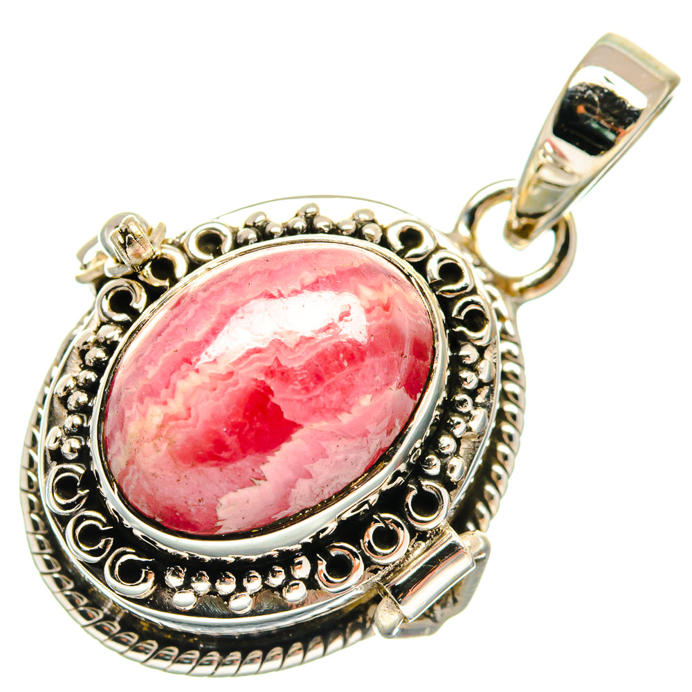 Rhodochrosite Pendants handcrafted by Anasilvercos - PD21859