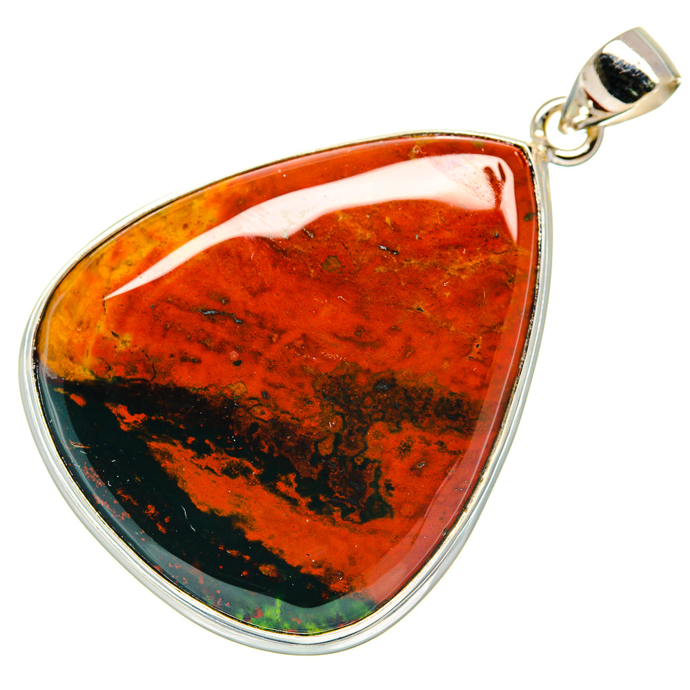 Bloodstone Pendants handcrafted by Anasilvercos - PD21889