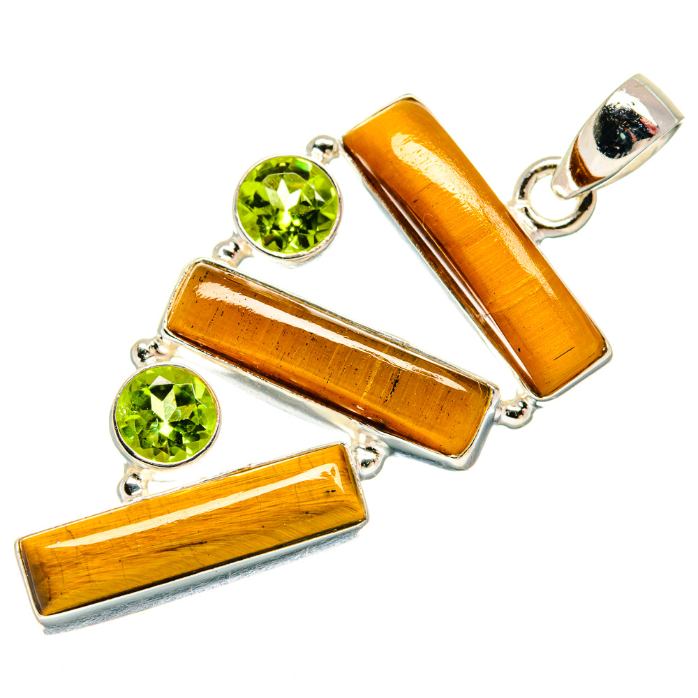 Tiger Eye Pendants handcrafted by Anasilvercos - PD21899