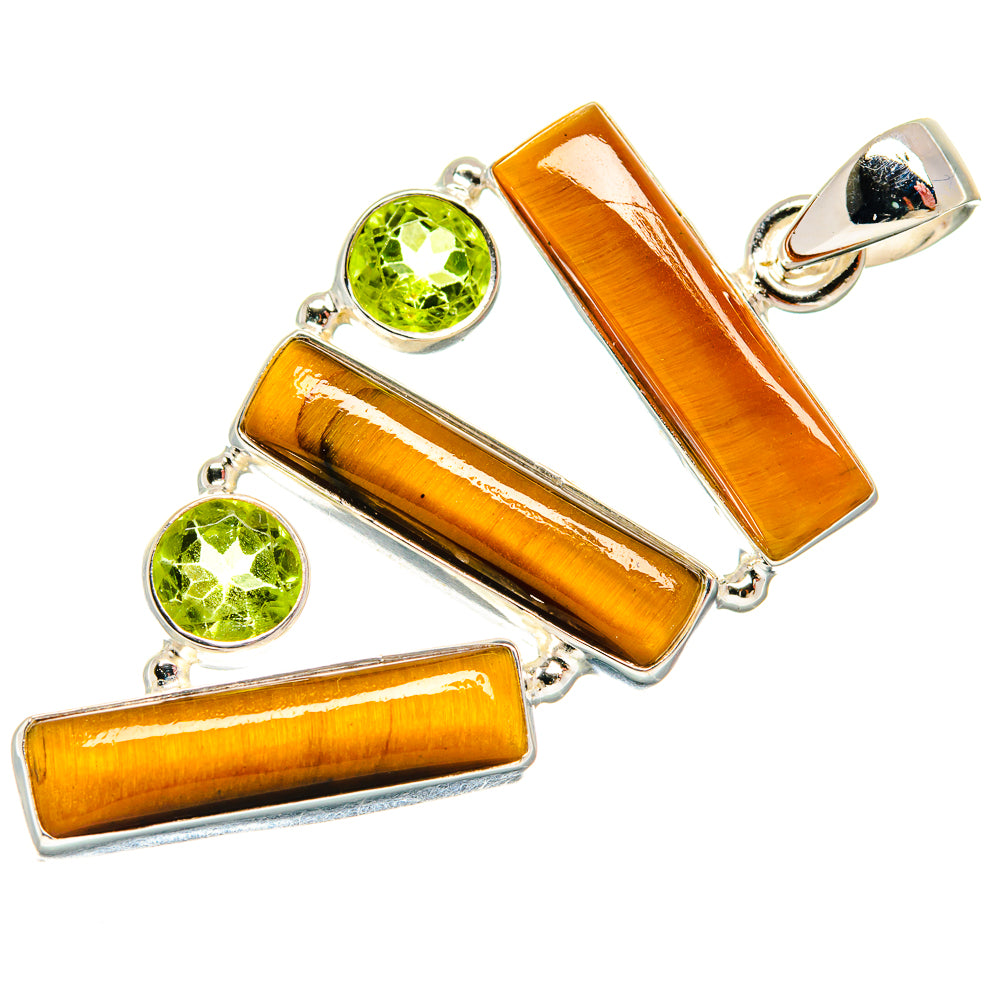 Tiger Eye Pendants handcrafted by Anasilvercos - PD21900