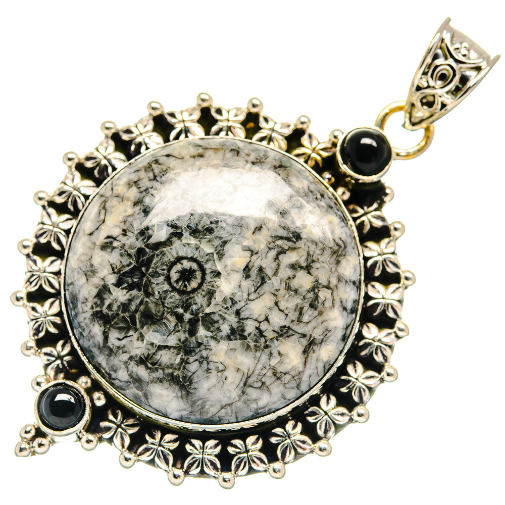 Pinolith Jasper Pendants handcrafted by Anasilvercos - PD21903