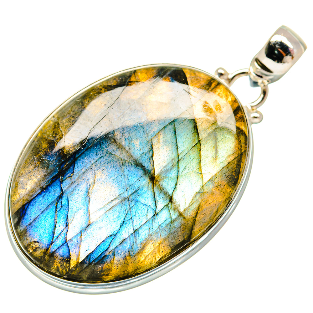 Labradorite Pendants handcrafted by Anasilvercos - PD21921 - Photo 2