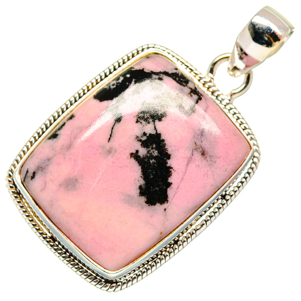 Rhodonite Pendants handcrafted by Anasilvercos - PD21926