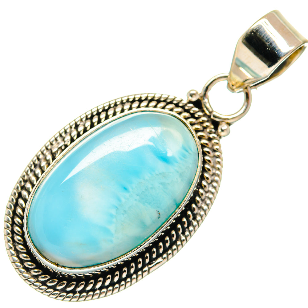 Larimar Pendants handcrafted by Anasilvercos - PD21929