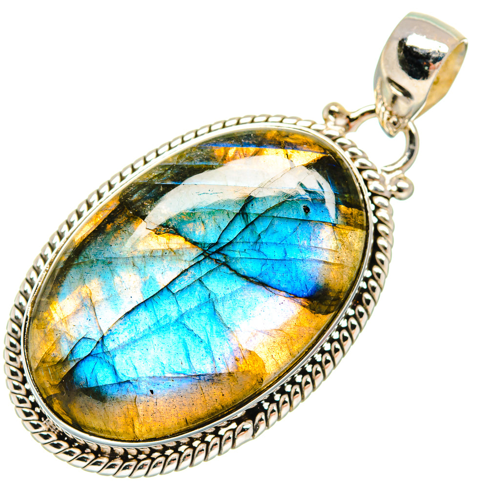 Labradorite Pendants handcrafted by Anasilvercos - PD21931