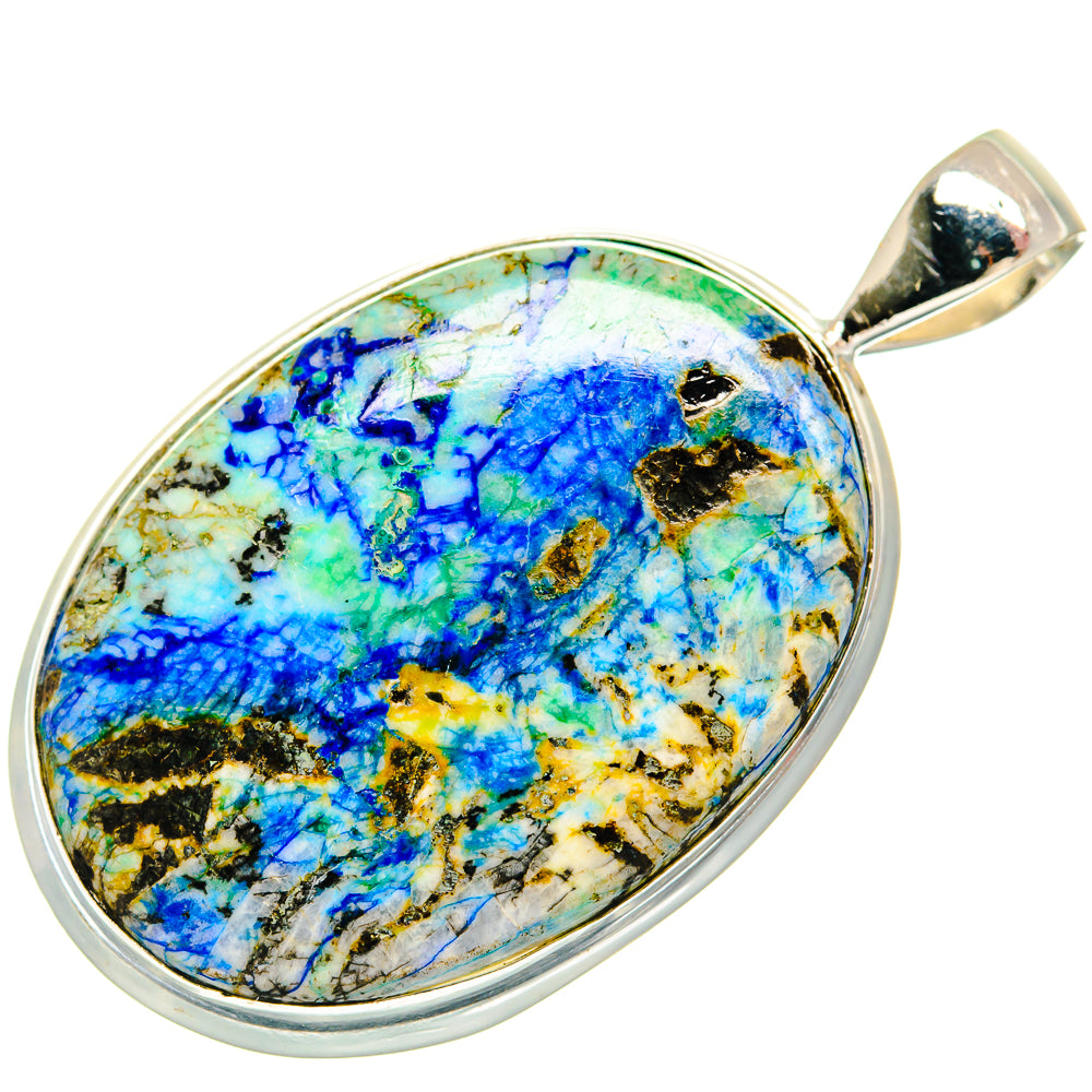 Blue Jasper Pendants handcrafted by Anasilvercos - PD21934