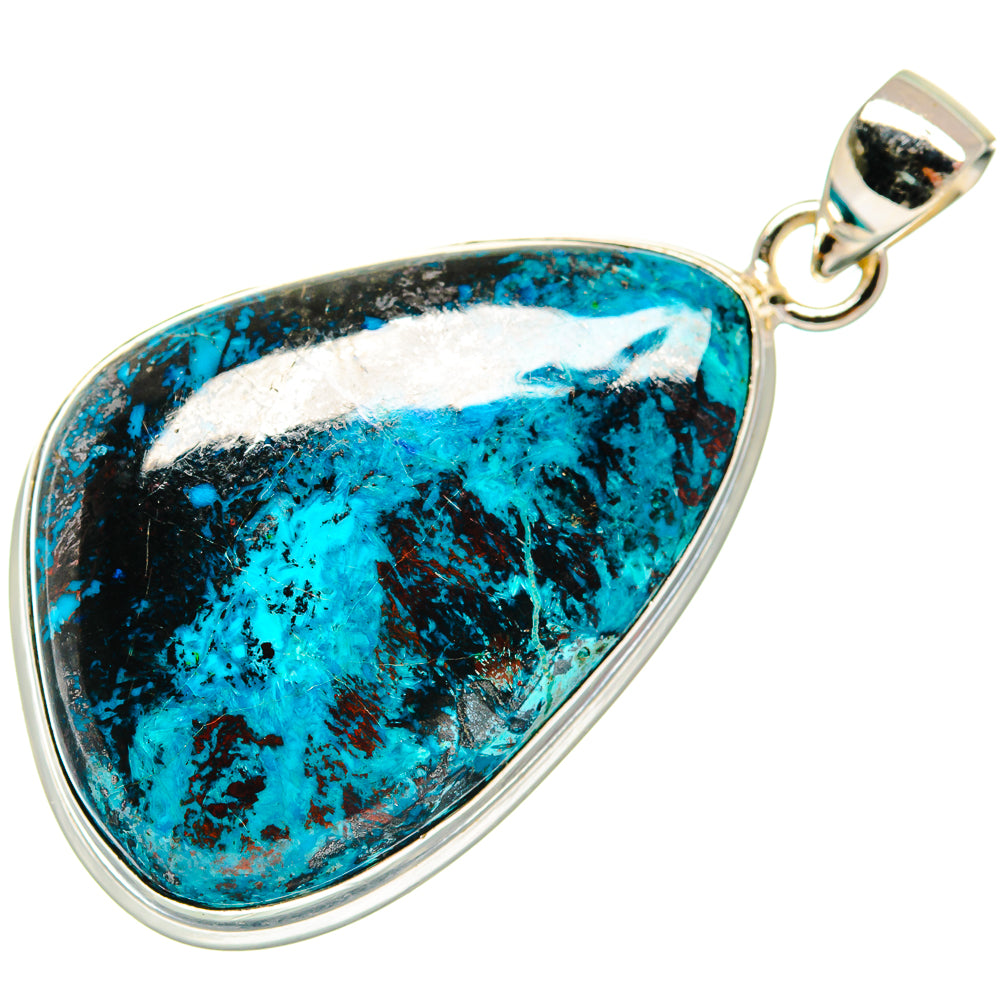 Shattuckite Pendants handcrafted by Anasilvercos - PD21945