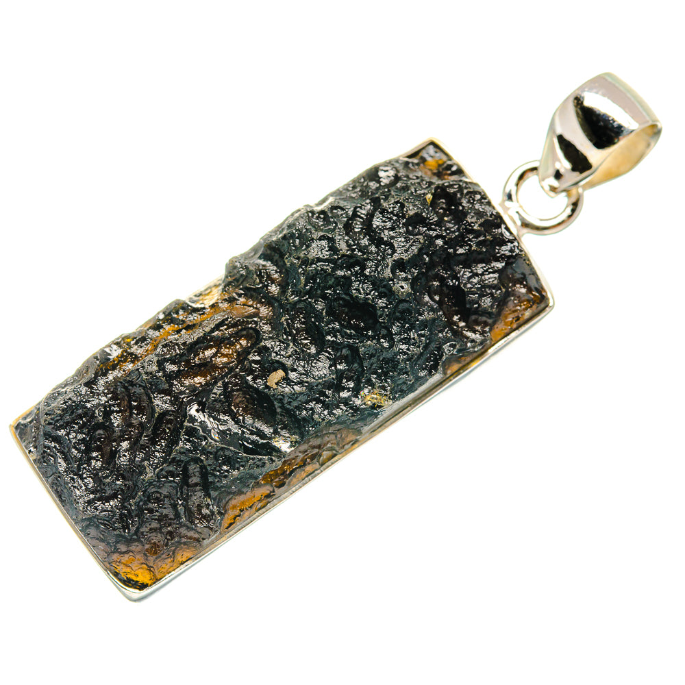 Tektite Pendants handcrafted by Anasilvercos - PD21962
