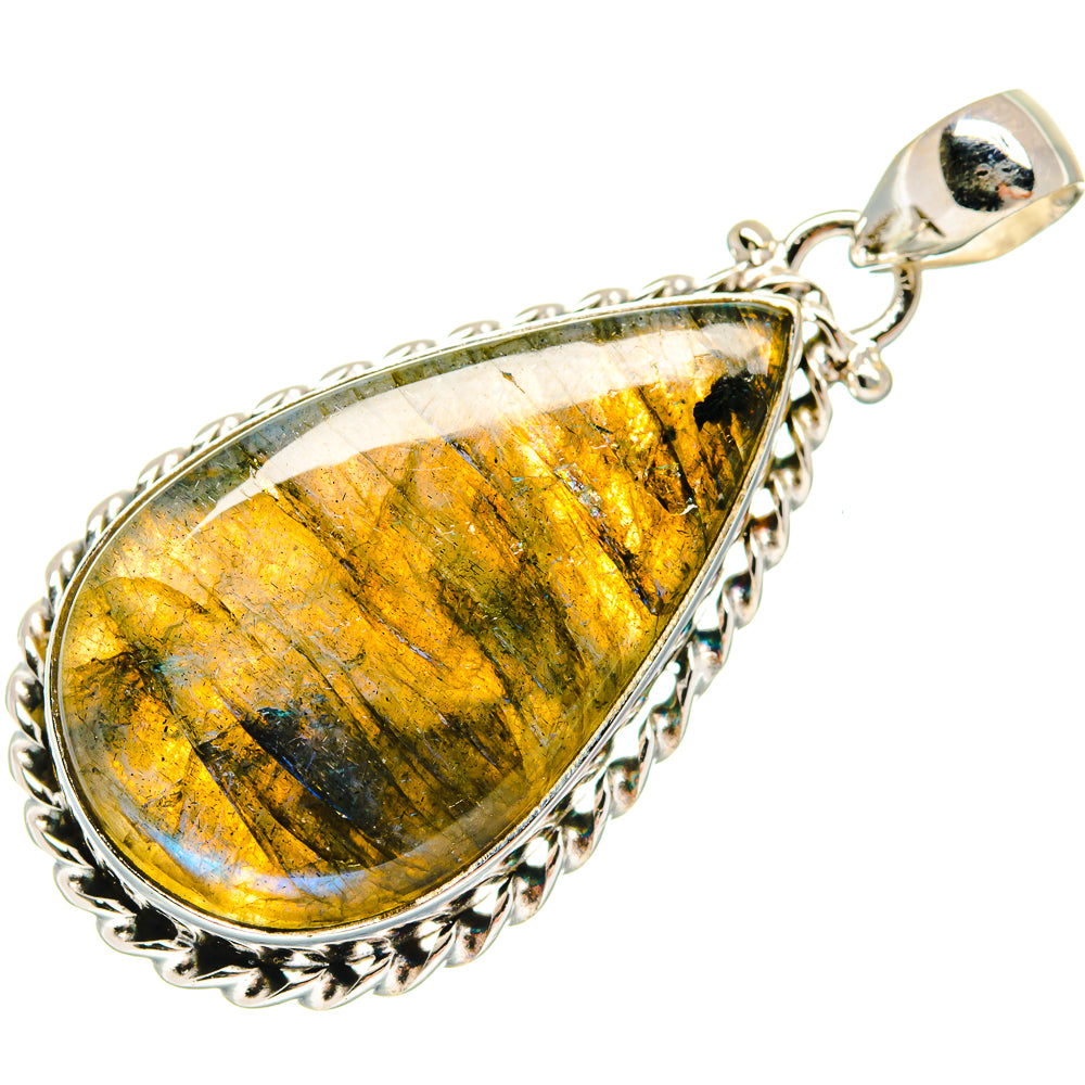 Labradorite Pendants handcrafted by Anasilvercos - PD21967 - Photo 2