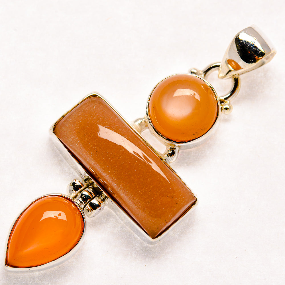 Sunstone Pendants handcrafted by Anasilvercos - PD21974