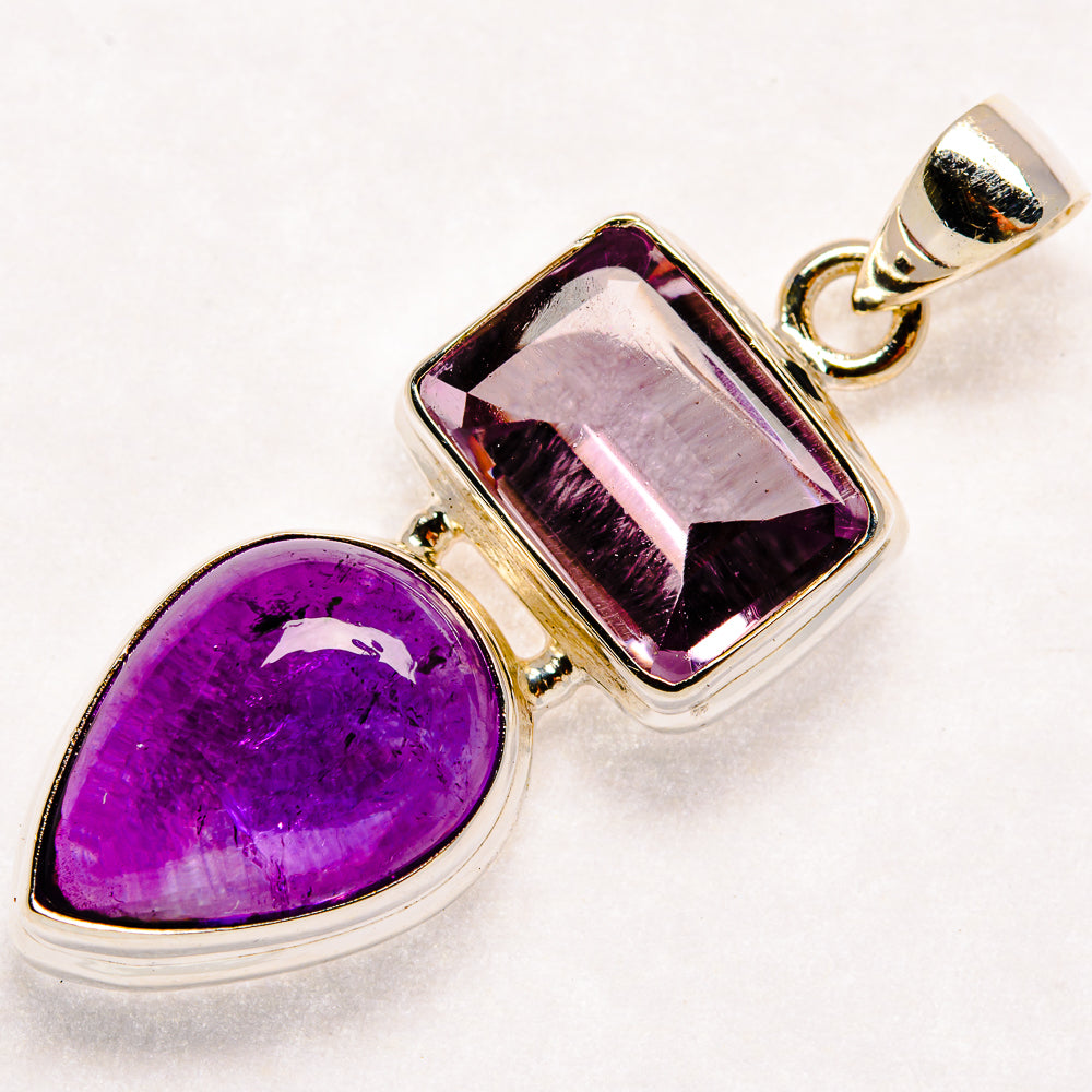 Amethyst Pendants handcrafted by Anasilvercos - PD21981 - Photo 2