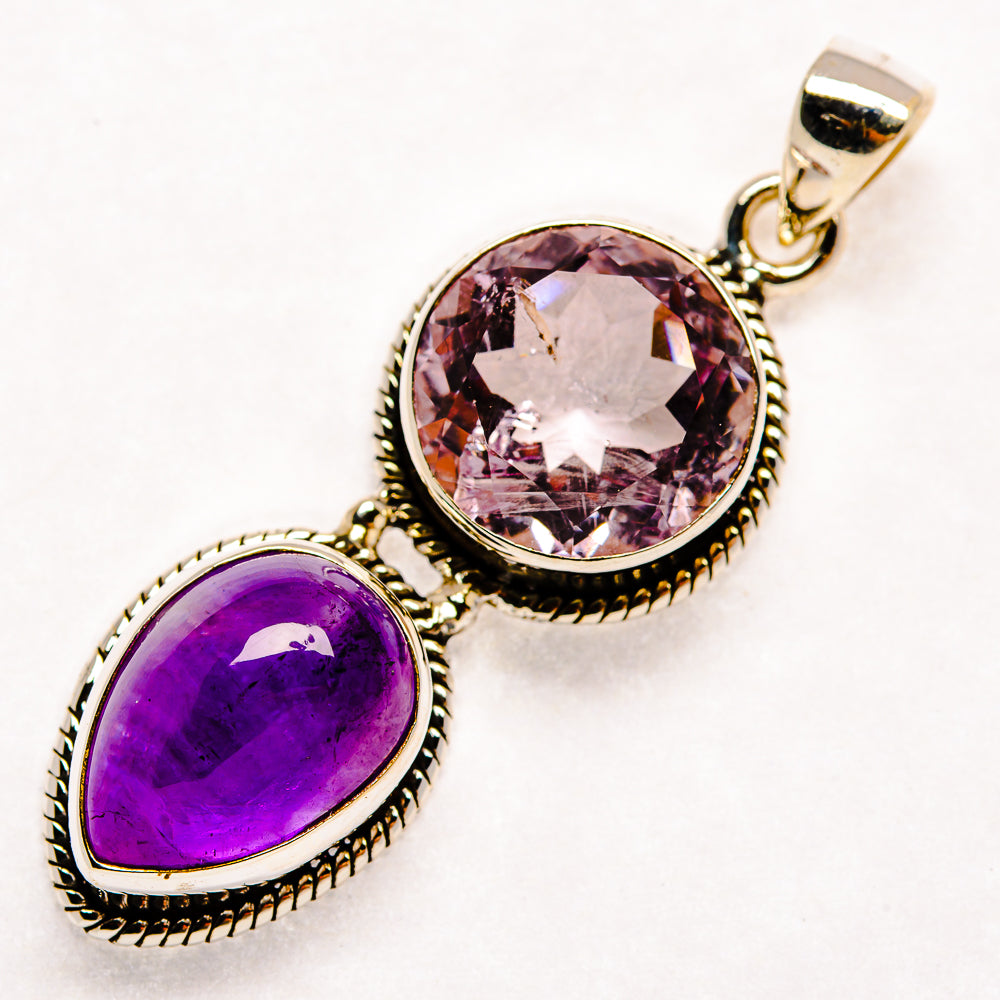 Amethyst Pendants handcrafted by Anasilvercos - PD21993