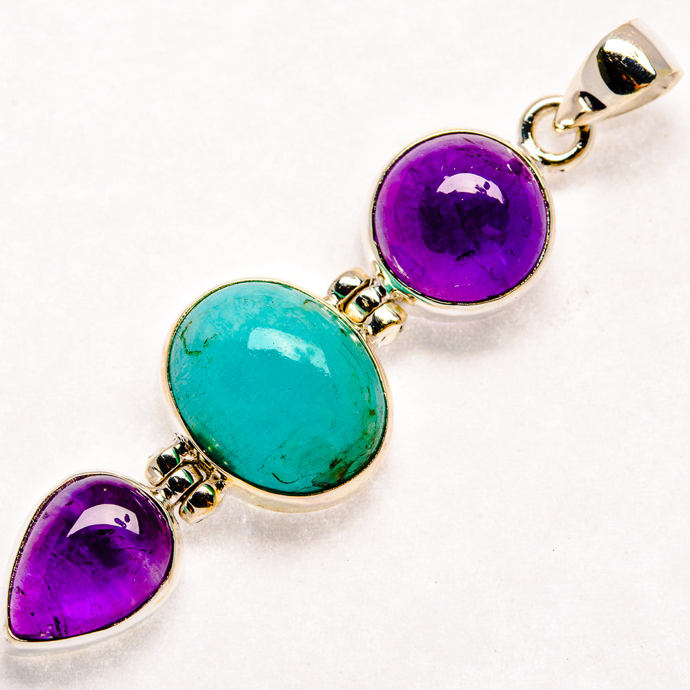 Larimar Pendants handcrafted by Anasilvercos - PD21994