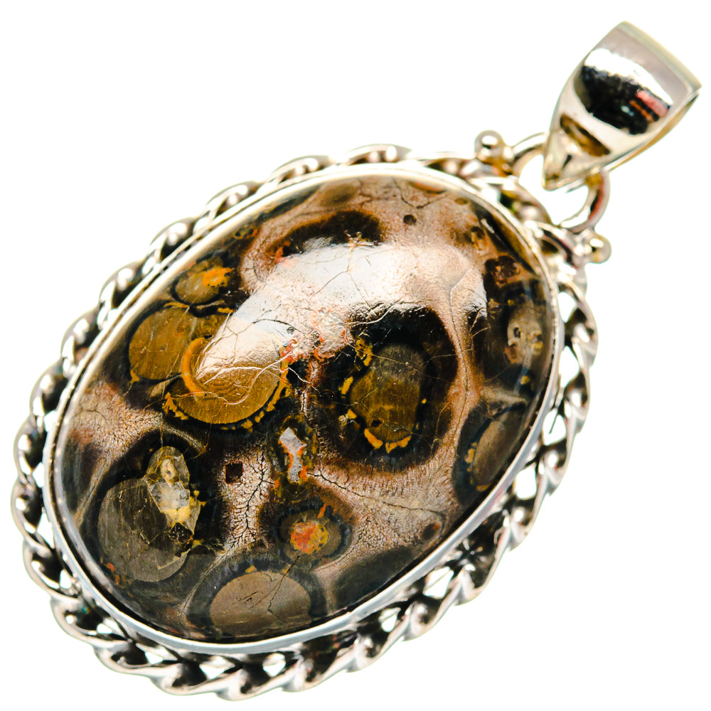 Poppy Jasper Pendants handcrafted by Anasilvercos - PD22004 - Photo 2