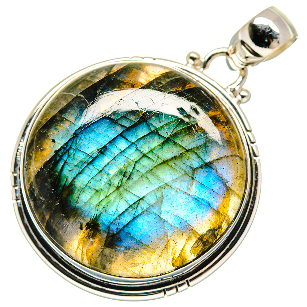 Labradorite Pendants handcrafted by Anasilvercos - PD22006 - Photo 2