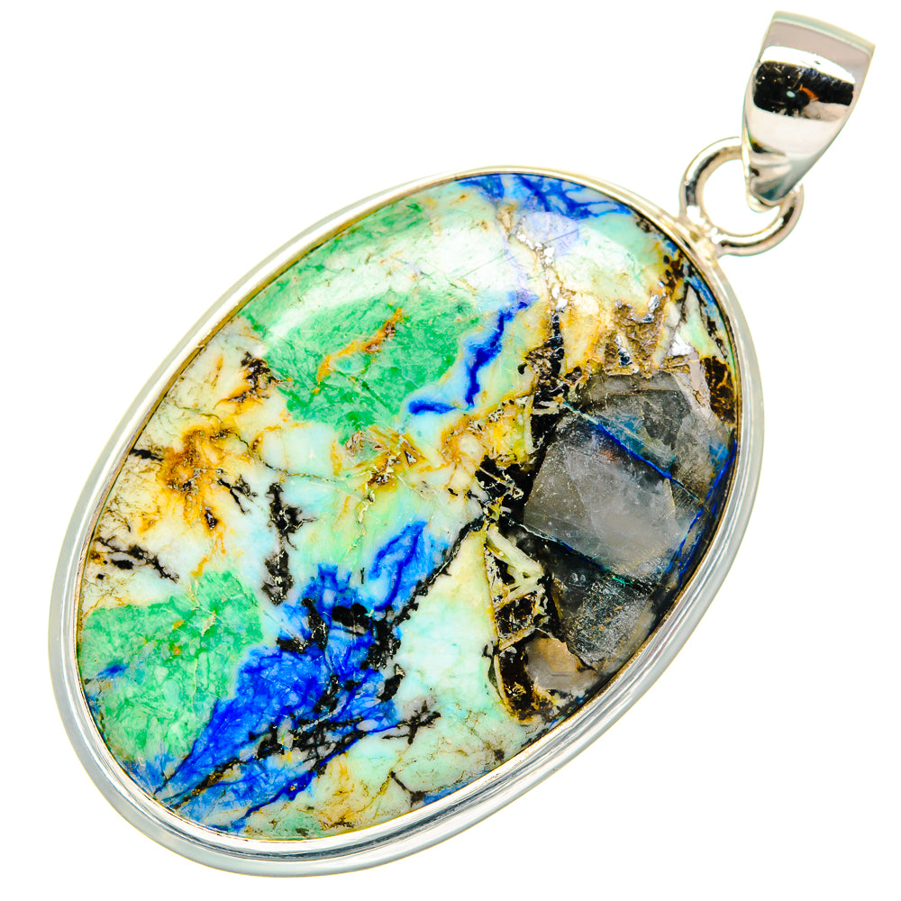 Blue Howlite Pendants handcrafted by Anasilvercos - PD22009
