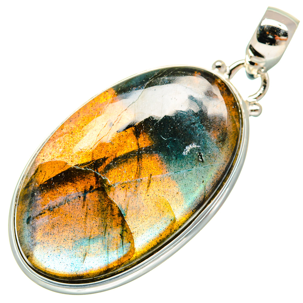 Labradorite Pendants handcrafted by Anasilvercos - PD22013 - Photo 2