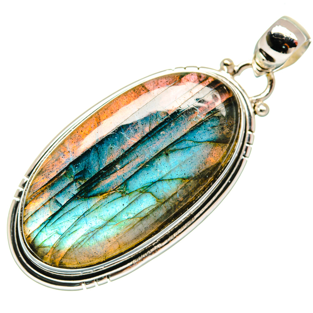 Labradorite Pendants handcrafted by Anasilvercos - PD22014 - Photo 2