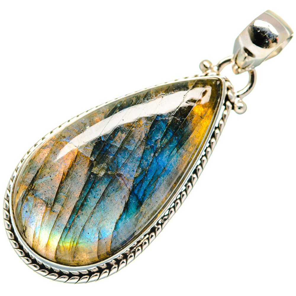 Labradorite Pendants handcrafted by Anasilvercos - PD22015 - Photo 2