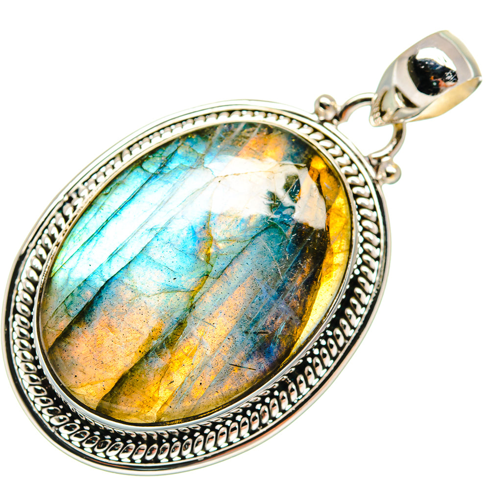 Labradorite Pendants handcrafted by Anasilvercos - PD22016
