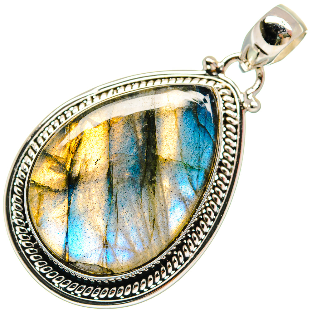 Labradorite Pendants handcrafted by Anasilvercos - PD22017 - Photo 2