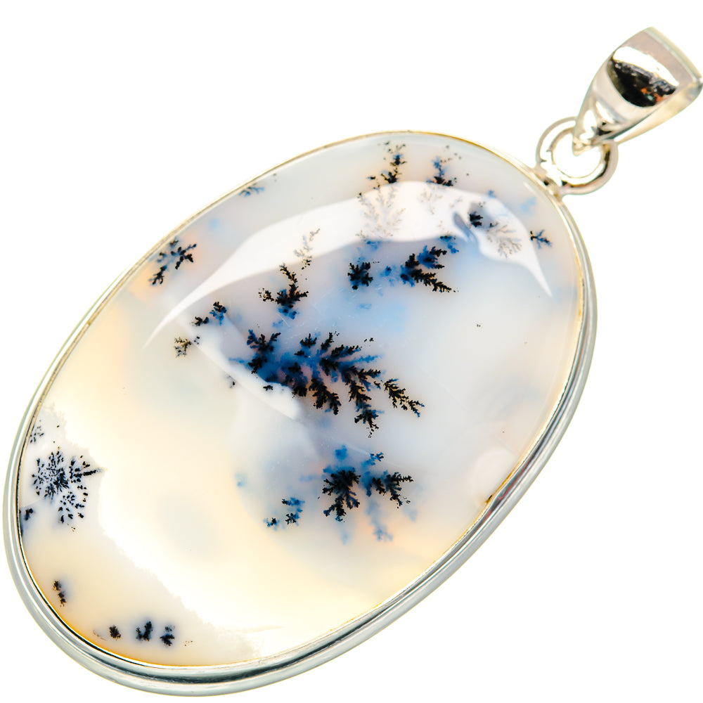 Dendritic Opal Pendants handcrafted by Anasilvercos - PD22019