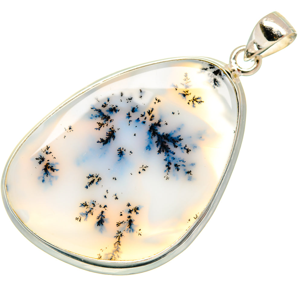 Dendritic Opal Pendants handcrafted by Anasilvercos - PD22021