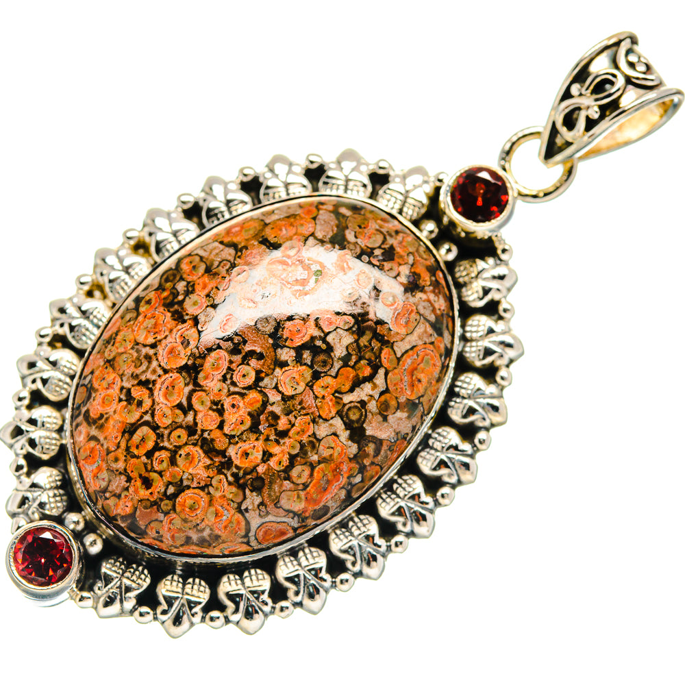 Ocean Jasper Pendants handcrafted by Anasilvercos - PD22027 - Photo 2