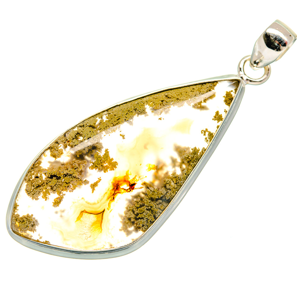 Indonesian Plume Agatge Pendants handcrafted by Anasilvercos - PD22033