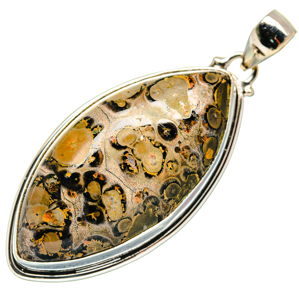 Poppy Jasper Pendants handcrafted by Anasilvercos - PD22039 - Photo 2