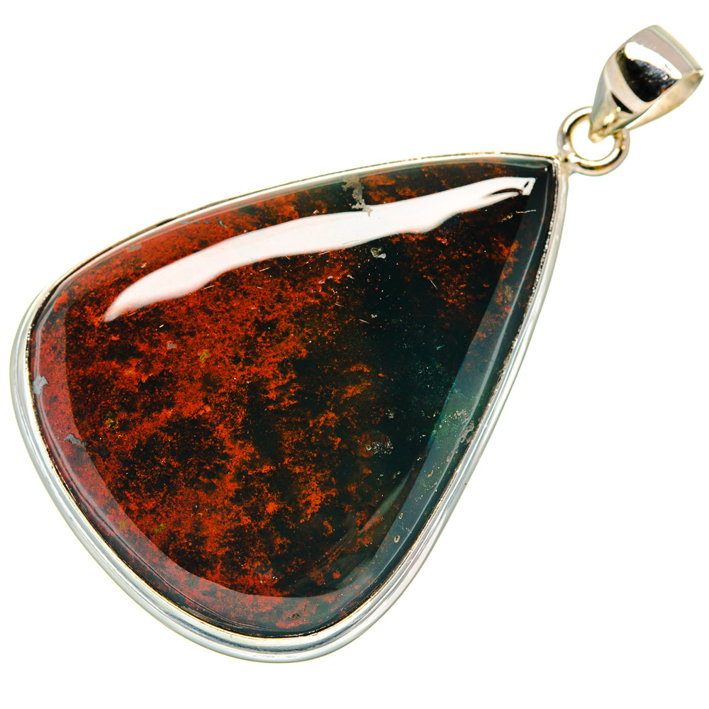 Bloodstone Pendants handcrafted by Anasilvercos - PD22046