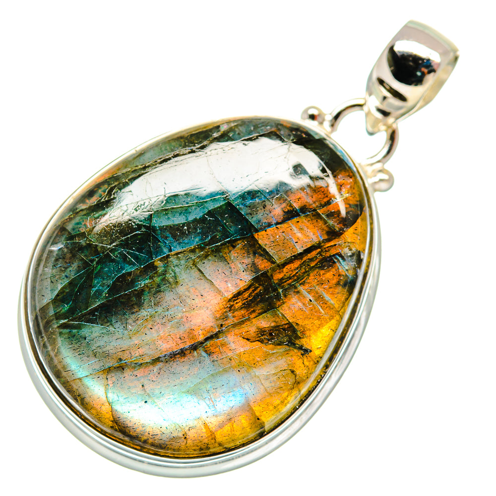 Labradorite Pendants handcrafted by Anasilvercos - PD22075 - Photo 2