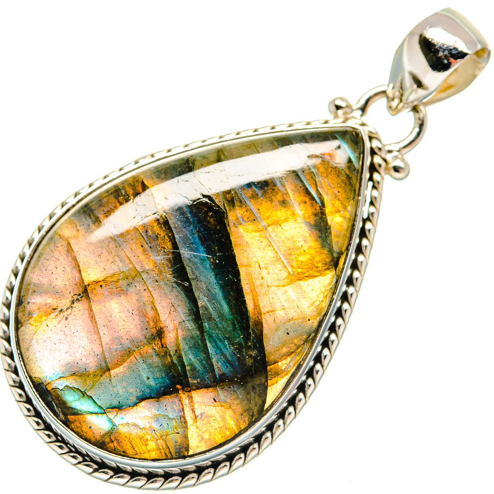 Labradorite Pendants handcrafted by Anasilvercos - PD22077