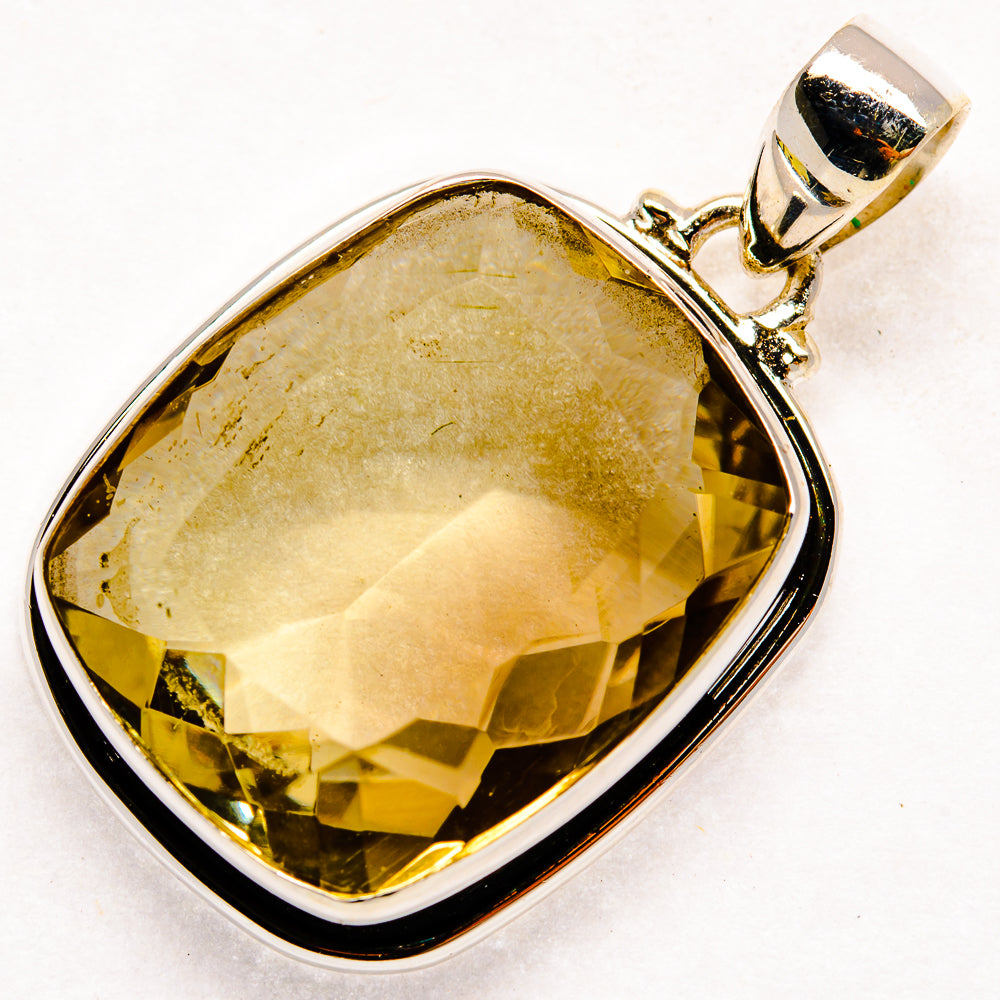 Smoky Quartz Pendants handcrafted by Anasilvercos - PD22081