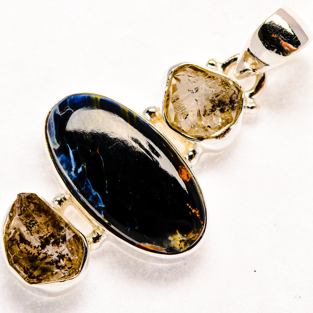 Pietersite Pendants handcrafted by Anasilvercos - PD22102