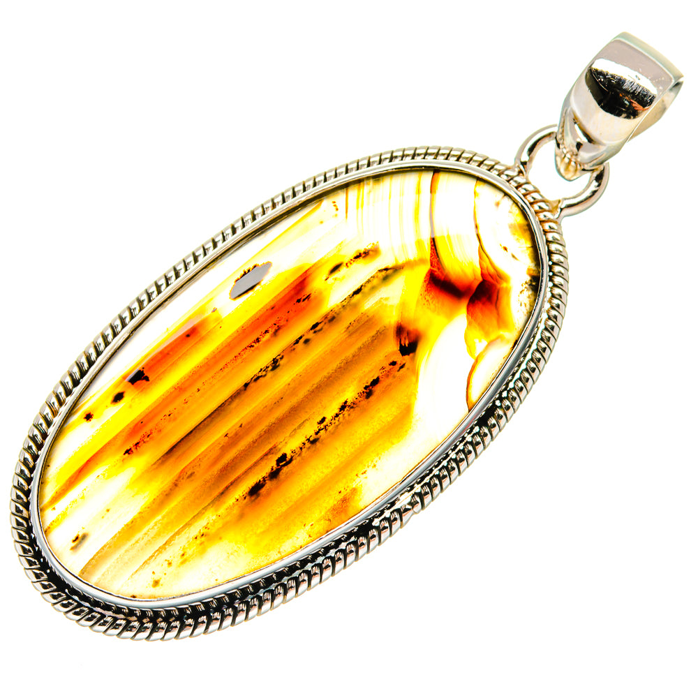 Montana Agate Pendants handcrafted by Anasilvercos - PD22121 - Photo 2