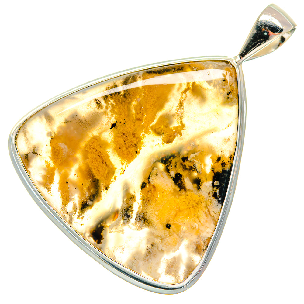 Indonesian Plume Agate Pendants handcrafted by Anasilvercos - PD22132 - Photo 2