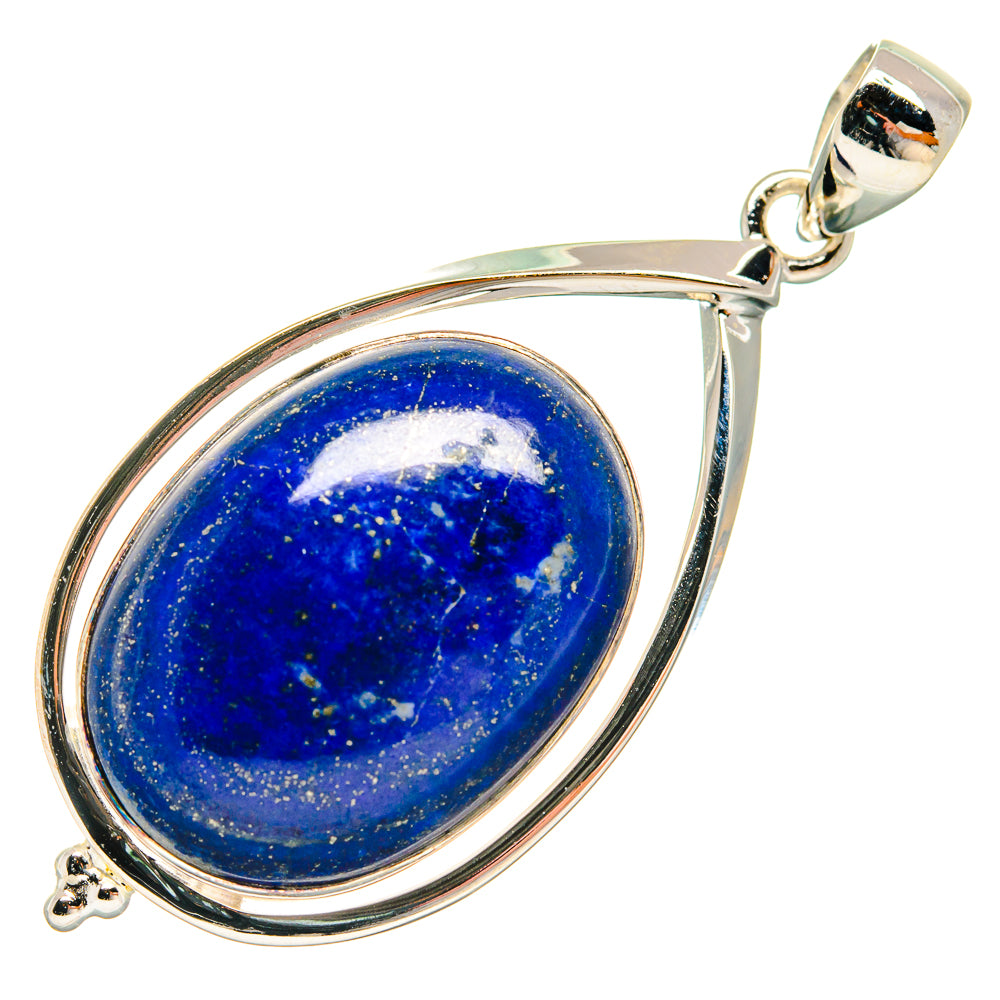 Lapis Lazuli Pendants handcrafted by Anasilvercos - PD22133