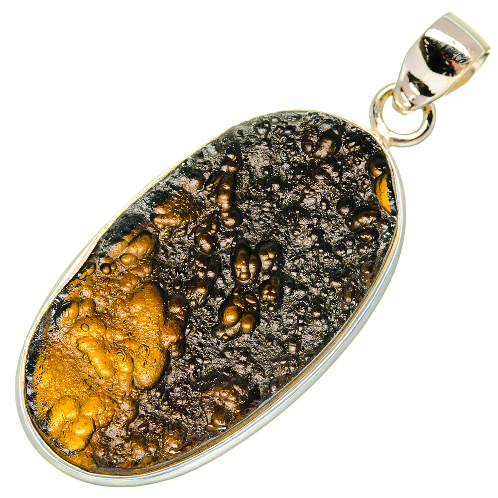 Tektite Pendants handcrafted by Anasilvercos - PD22141