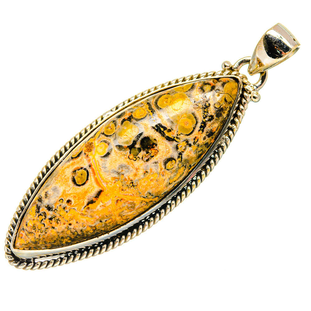 Poppy Jasper Pendants handcrafted by Anasilvercos - PD22148 - Photo 2