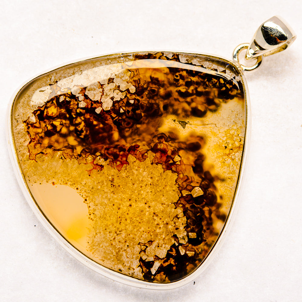 Montana Agate Pendants handcrafted by Anasilvercos - PD22169