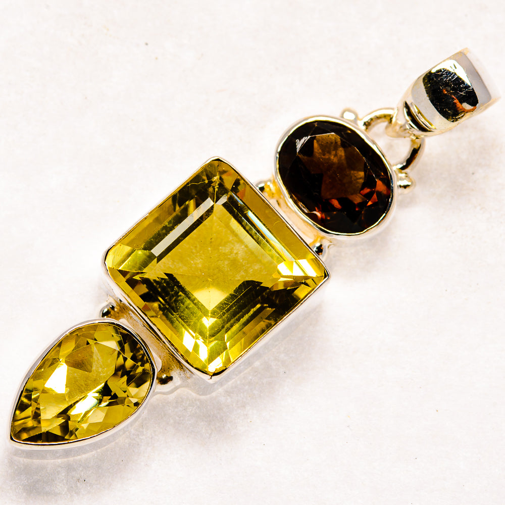Citrine Pendants handcrafted by Anasilvercos - PD22170