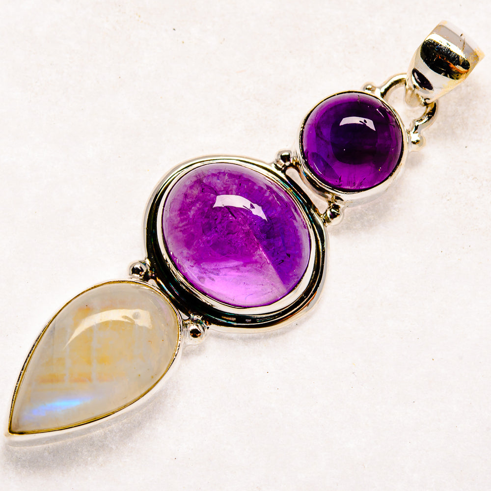 Amethyst Pendants handcrafted by Anasilvercos - PD22171