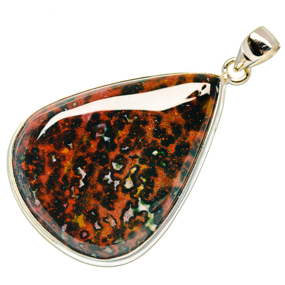 Ocean Jasper Pendants handcrafted by Anasilvercos - PD22199 - Photo 2