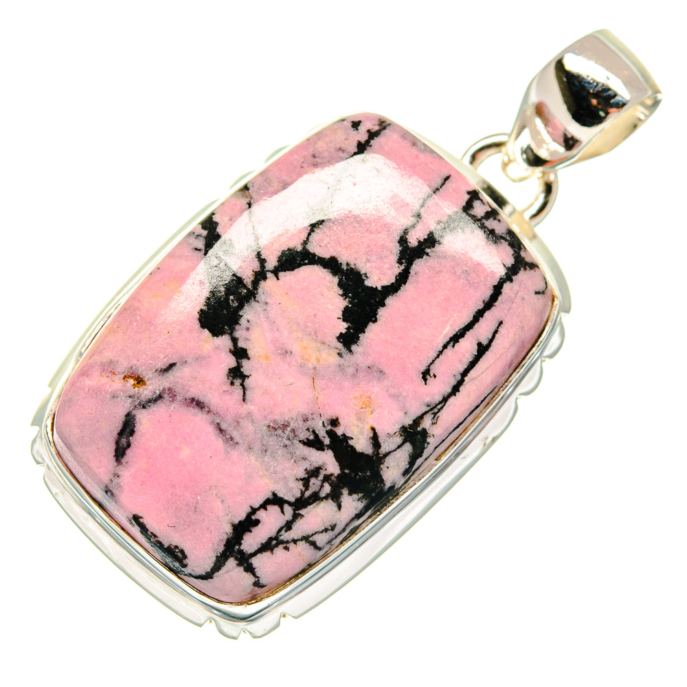Rhodonite Pendants handcrafted by Anasilvercos - PD22207